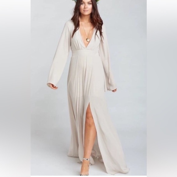 SHOW ME YOUR MUMU SMYM Venus Flare Maxi Show Me The Ring Dress - Picture 1 of 16